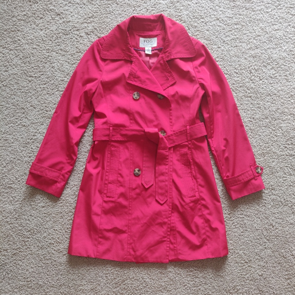 Fog by London Fog Fall Woman' Red / Raspberry Coat